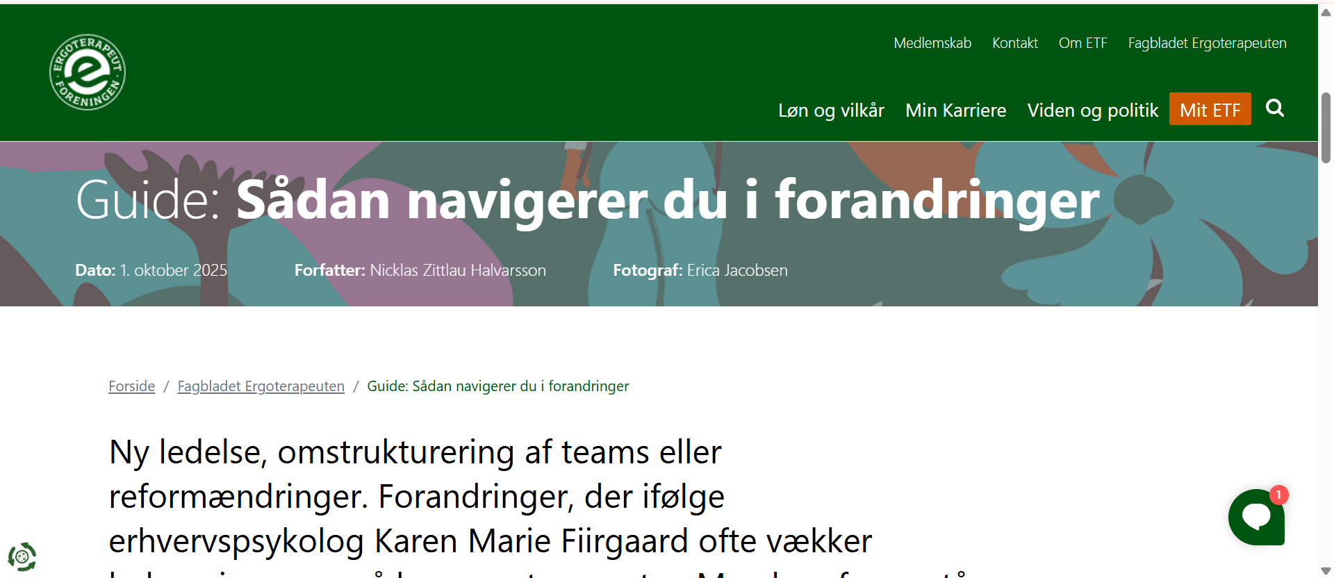 Læs om hvordan du kan håndtere reformer, når de medfører bekymringer og forandringer. Alle omstruktureringer kræver noget af medarbejdere og ledelse.